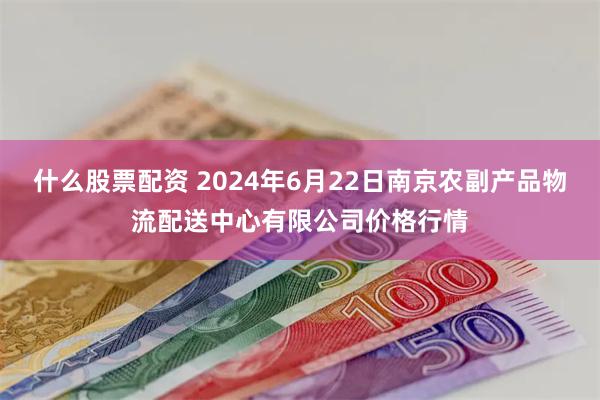 什么股票配资 2024年6月22日南京农副产品物流配送中心有限公司价格行情