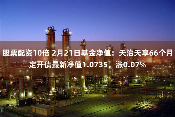 股票配资10倍 2月21日基金净值：天治天享66个月定开债最新净值1.0735，涨0.07%